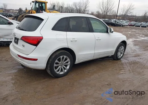 2014 Audi Q5 2.0T Premium z USA, uszkodzony, nr VIN WA1LFBFP3EA033923